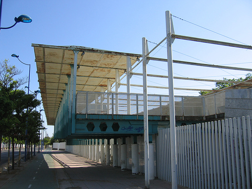 Expo 92 Ruins - Mysterious building