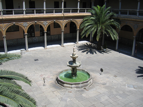 The prettiest hospital patio