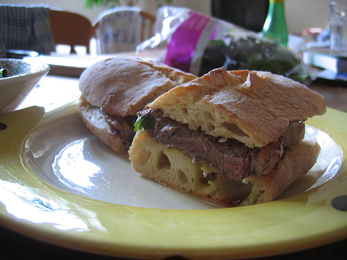 Steak in Ciabatta