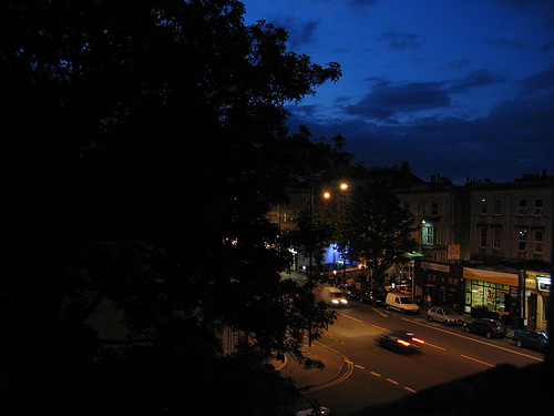 View from the Living Room of Melrose Place